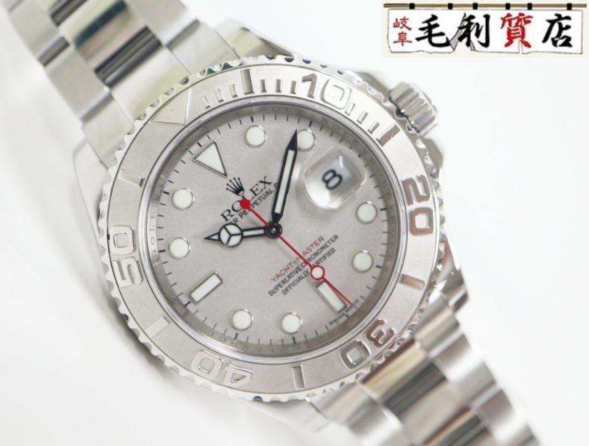 ロレックス ROLEX ヨットマスター 16622 ロレジウム M番 SS×PT 自動巻き メンズ 【中古 】 時計