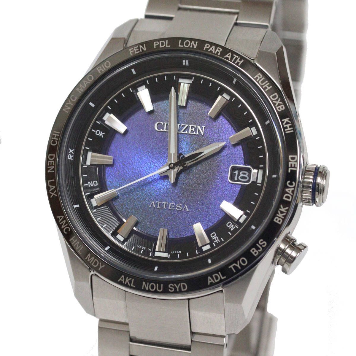 シチズン アテッサ ACT Line UNITE with Blue(CB0288-65L)限定モデル2000本