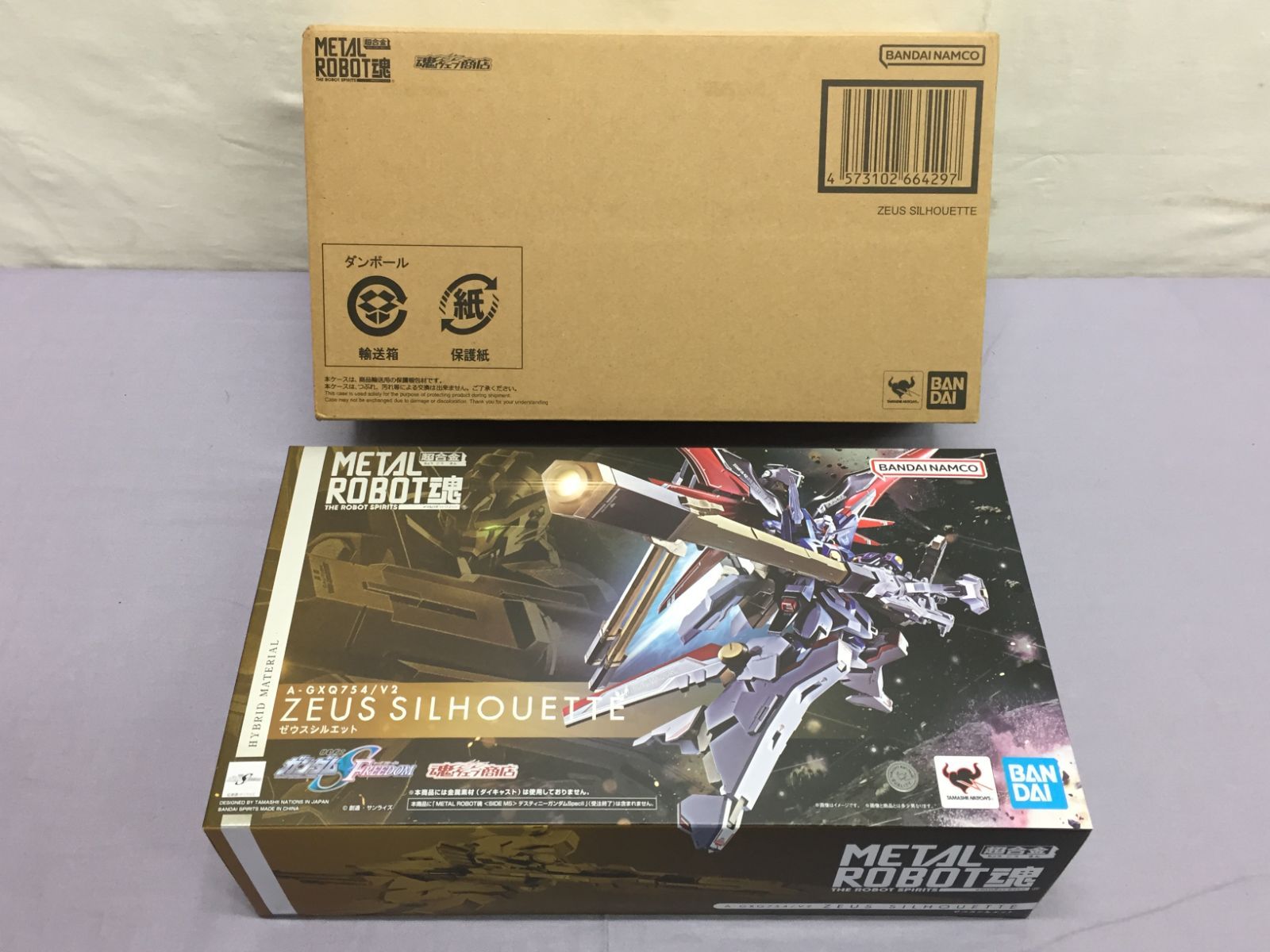 【カメ】【輸送箱付】機動戦士ガンダムSEED FREEDOM METAL ROBOT魂 <SIDE MS> ゼウスシルエット 魂ウェブ商店 707 Mobile Suit Gundam