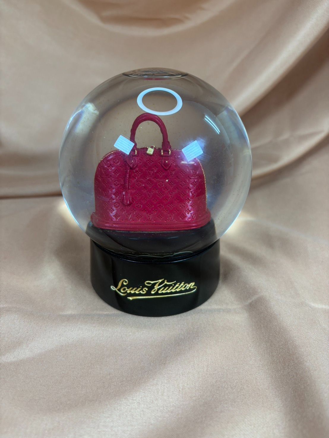 【中古】LOUIS VUITTON アルマモチーフ　スノードーム 中古】LOUIS VUITTON アルマモチーフ スノードーム 中古】LOUIS