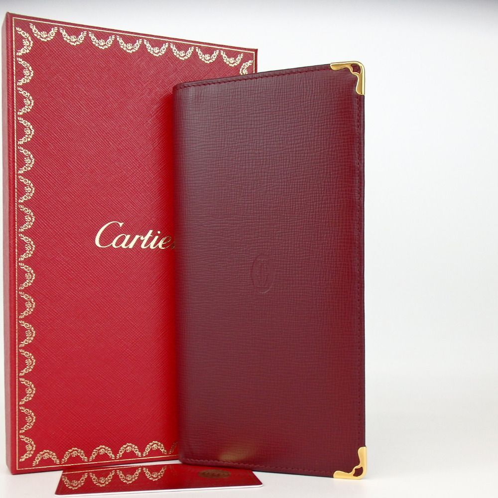 Cartier カルティエ マストライン 二つ折り長財布 レザー 30-401(6) 14,288円