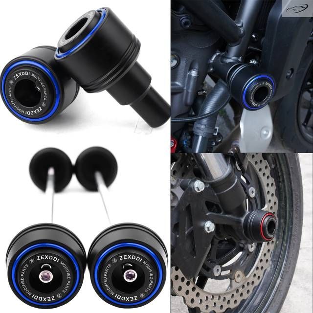 YAMAHA MT10 MT-10 MT10SP 2014-2024 - 26 Motorcycle Wheel Axle k Crash Protector Pad Frame Sliders