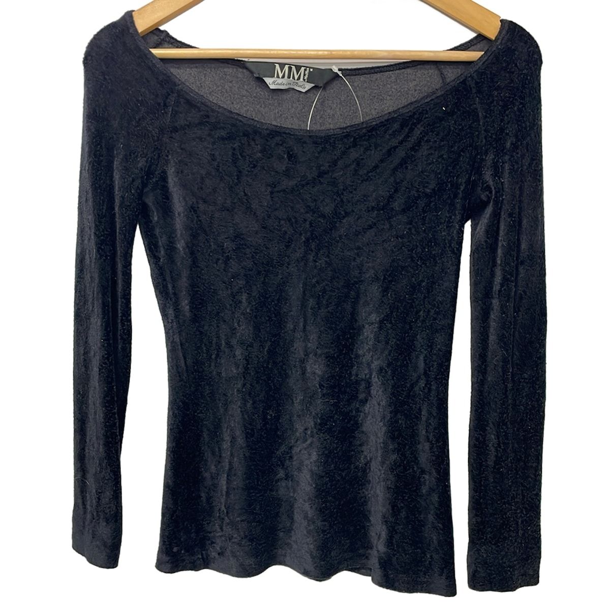 Max Mara(マックスマーラ) 長袖セーター レディース - 黒 ラウンドネック/MM by Max Mara 8,030円