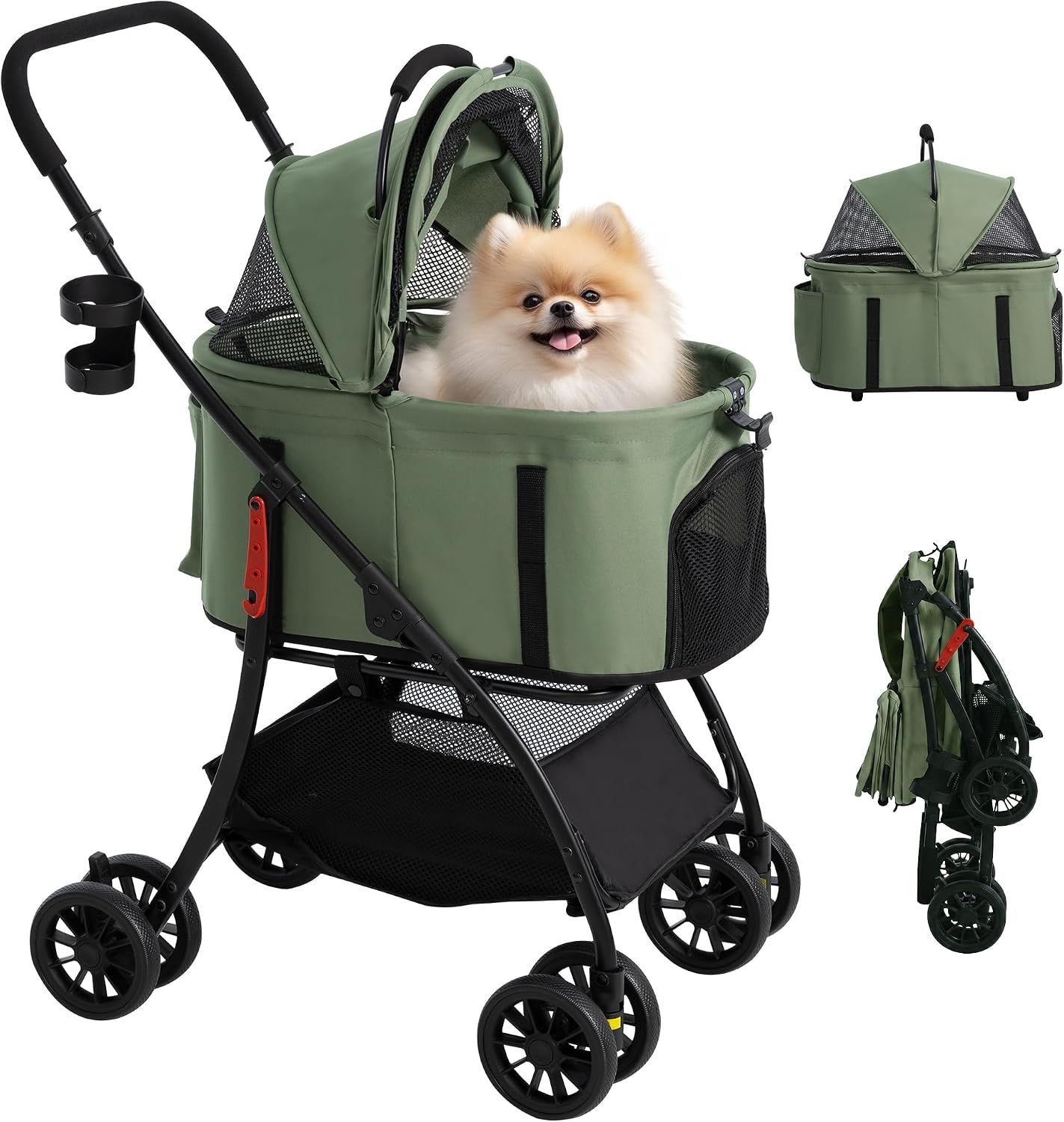 E7480◆未使用 ペットカート 分離型 MILA&LOUIS 618005 耐荷重20kg 小型犬 中型犬 猫