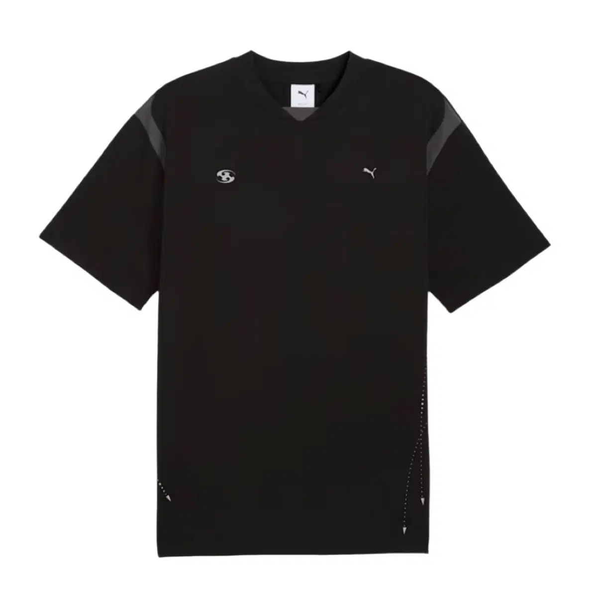 新品) SAN SAN GEAR x PUMA グラフィック 半袖 Tシャツ ブラック XL