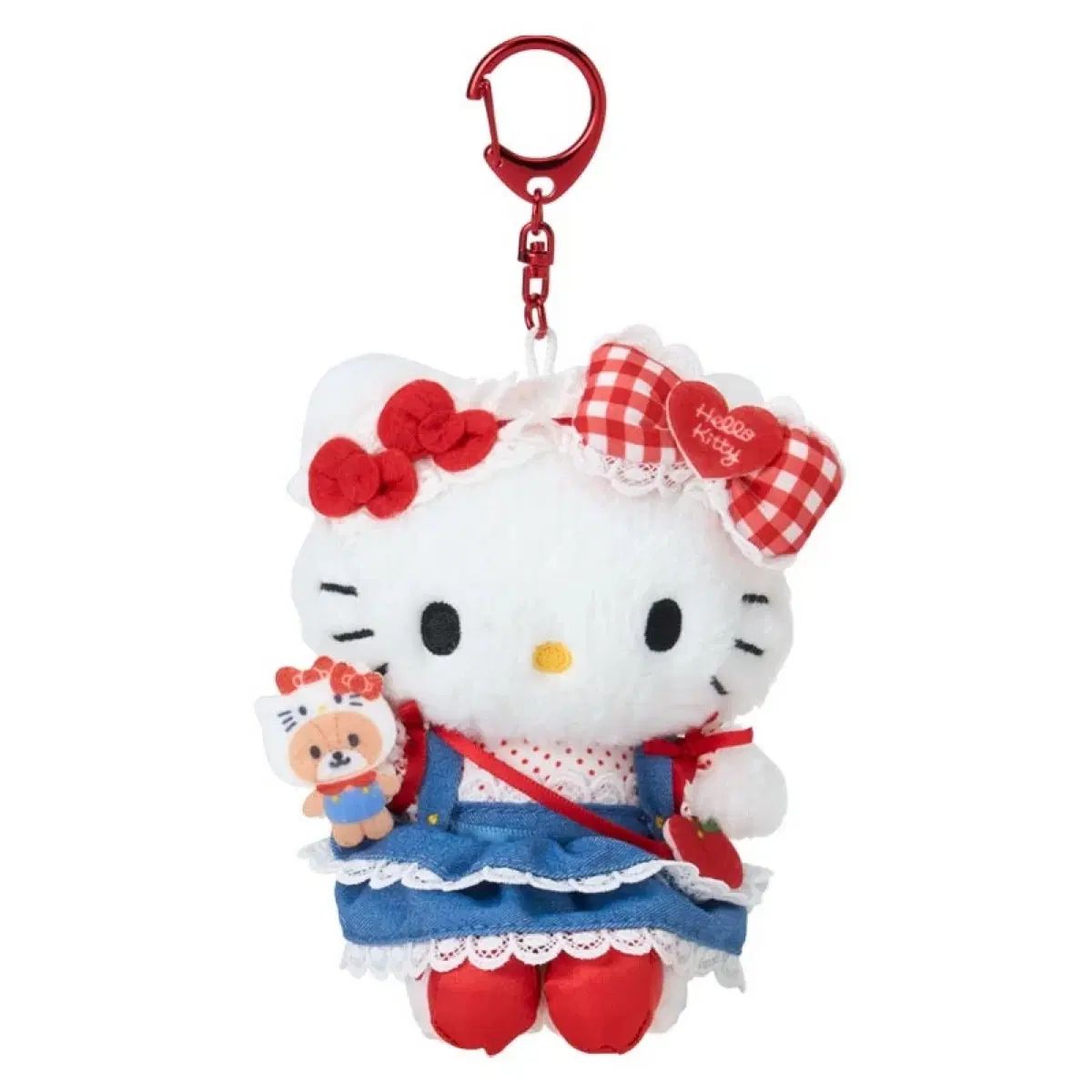 ハローキティ キャラクター対象 第4弾 マスコット ぬいぐるみ キーホルダー 未使用 新品 正規品