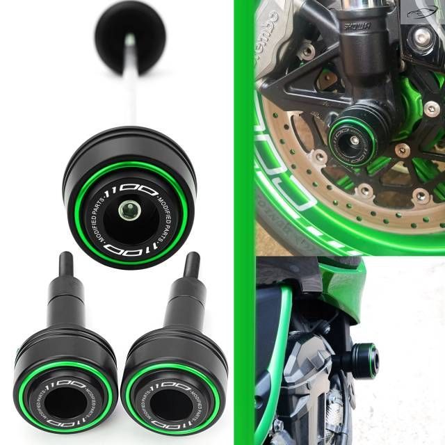 Kawasaki Z1100 Z1100SE Z 1100 2025 2026 2027 Motorcycle Accessorie Front Wheel Axle k Crash Protector Pad Frame Sliders