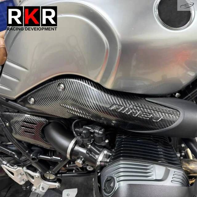 BMW RNINET Scrambler Pure Racer Urban Right Side Carbon Fiber Air Inlet Trim Fairing Heat Shield Cover