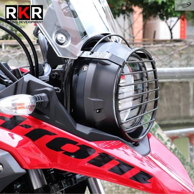 250 Vstrom DL250 DL 250 Headlight Grill Protection Head Light Cover HeadLamp Grille Mesh Guard Covers