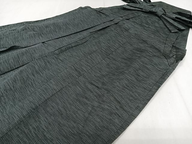 平和屋着物＊夏物　男性　行灯袴　絽　霞文　正絹　逸品　CABJ4196xi