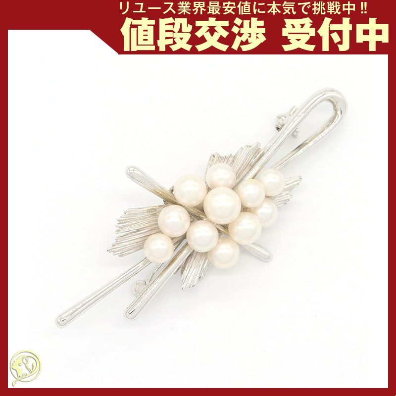 ミキモト ブローチ 11Pパール ピンブローチ 中古