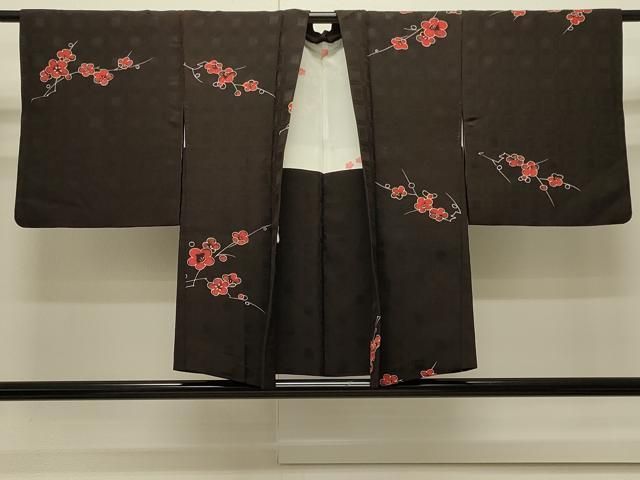 平和屋着物＃羽織　枝梅文　正絹　逸品　CABJ5206in 15,184円