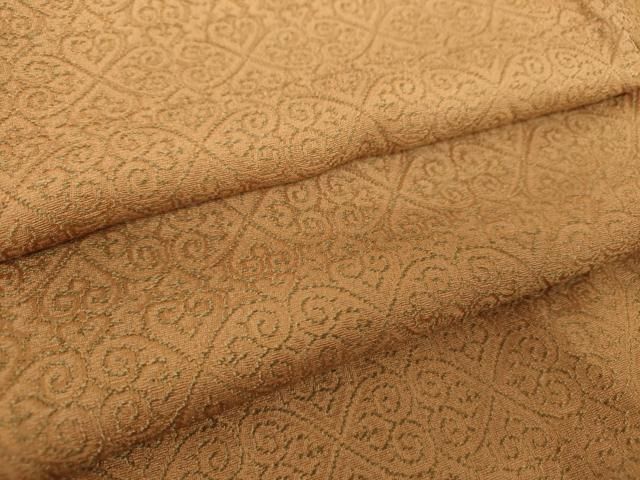 平和屋着物●上質なお召　洋花文　正絹　逸品　未使用　DABH9493ps 25,272円