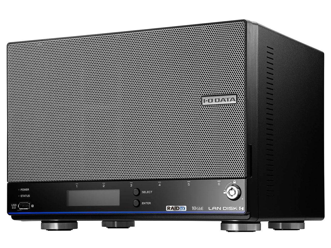 【新品・2営業日で発送】IODATA アイオーデータ 法人向け4ドライブNAS5年保証32TB(HDL4-HB32EX)