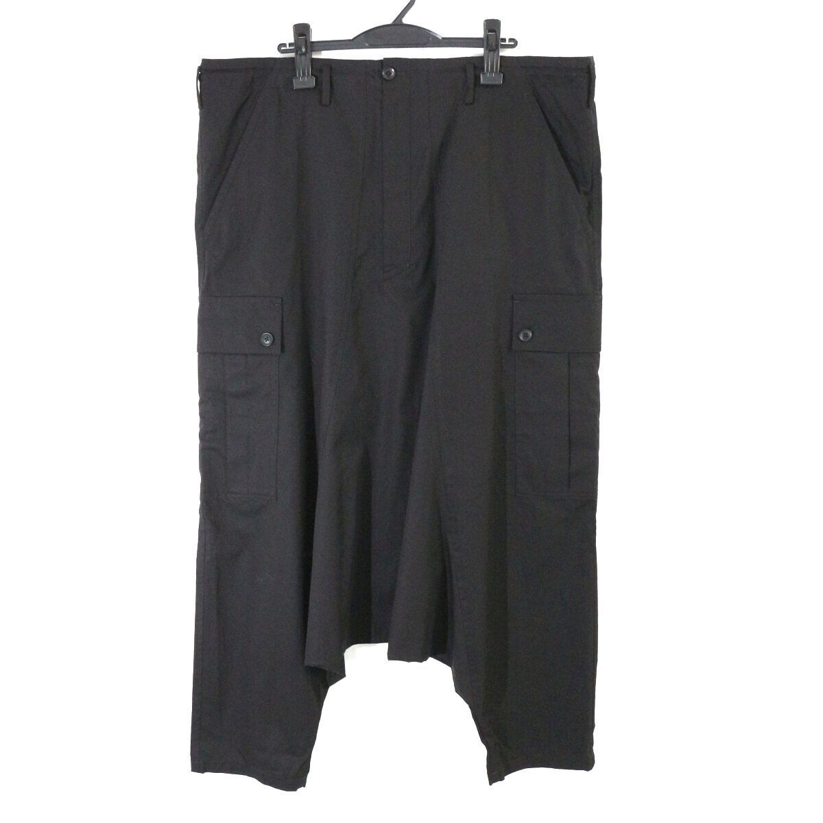 Ground Y グラウンドワイ 25AW COTTON GABARDINE CARGO SAROUEL PANTS コットンギャバジンカーゴサルエルパンツ 3 GM-P02-017