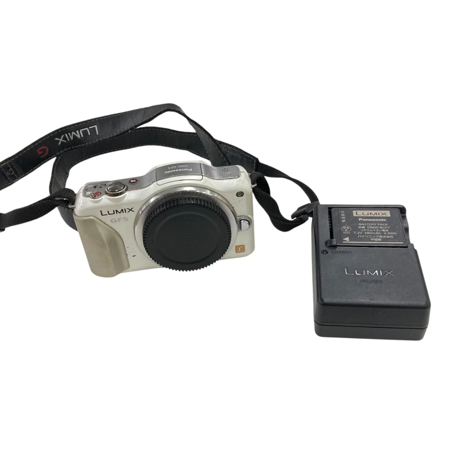 186000 Panasonic Panasonic LUMIX DSLR DMC-GF5 white
