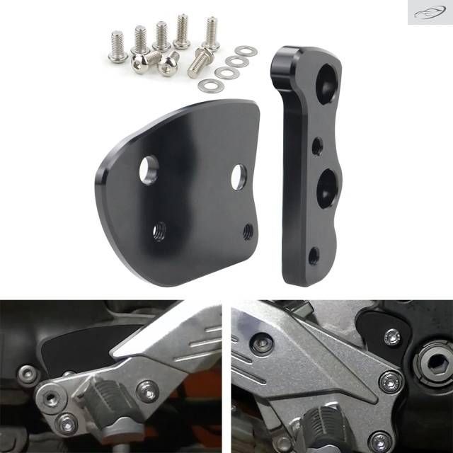 Kawasaki Concours 14 / 1400GTR 2008-2022 Motorcycle Rider Foot Peg Lowering Brackets Aftermarket