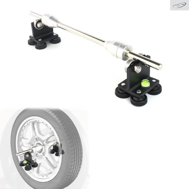 Wheel Truing-Balance Stand Motorcycle Wheel Balancer 40cm Standard Tire Repair Tools Manual Tire Balancer