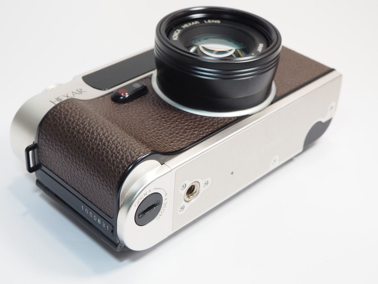 送料無料 美品 限定モデル Konica HEXAR Rhodium ヘキサー ロジウム