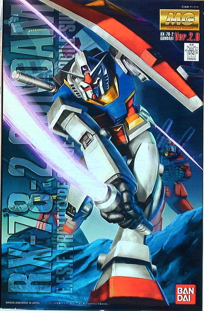 バンダイ MG/ガンダム　ガンダムVer2.0 1/100