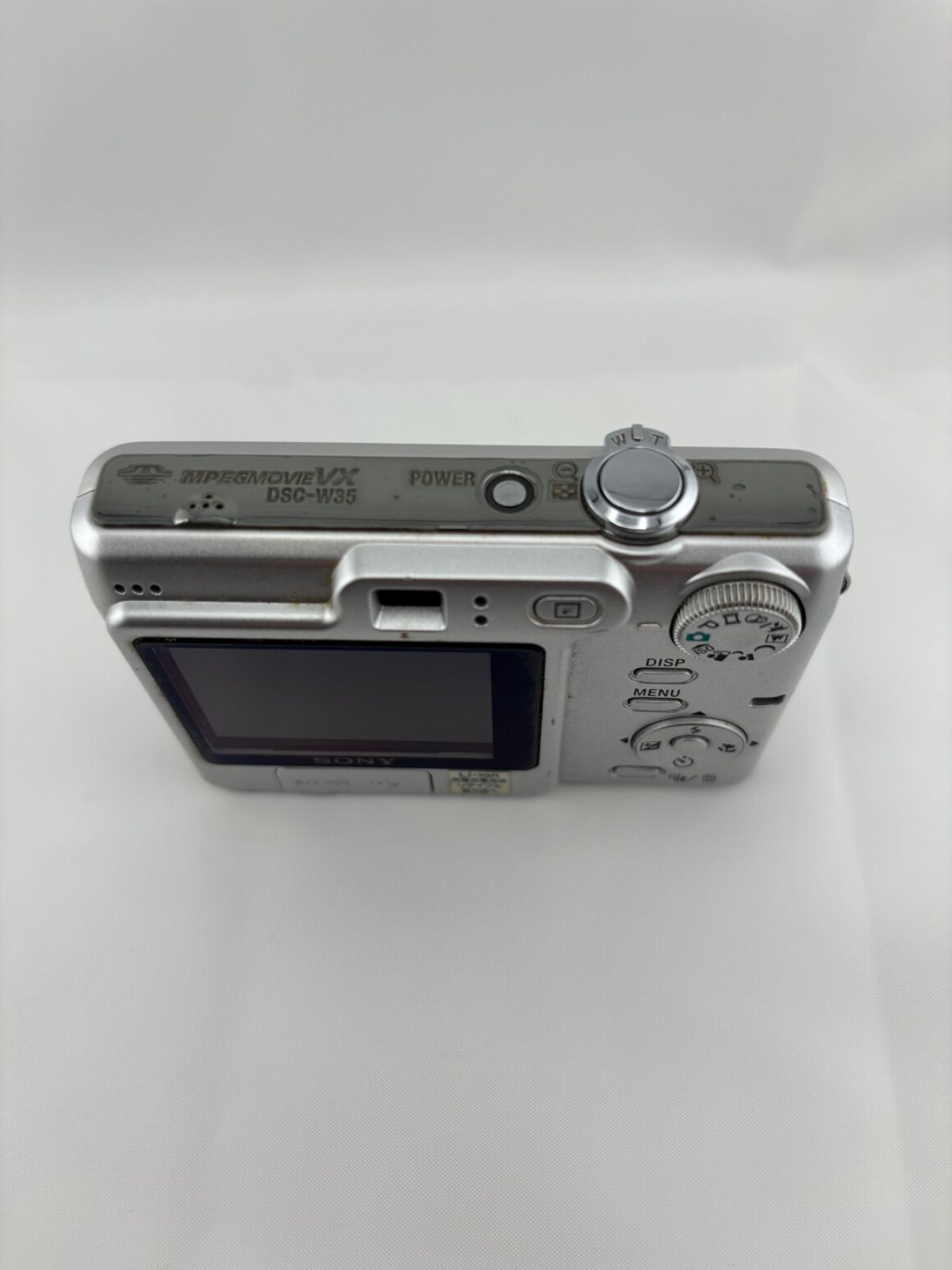 2192【動作品】 SONY Cyber-shot DSC-W35 シルバー ソニー