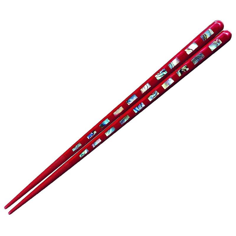 一双 日本製 箸 貝連峰 20.5cm 7,431円
