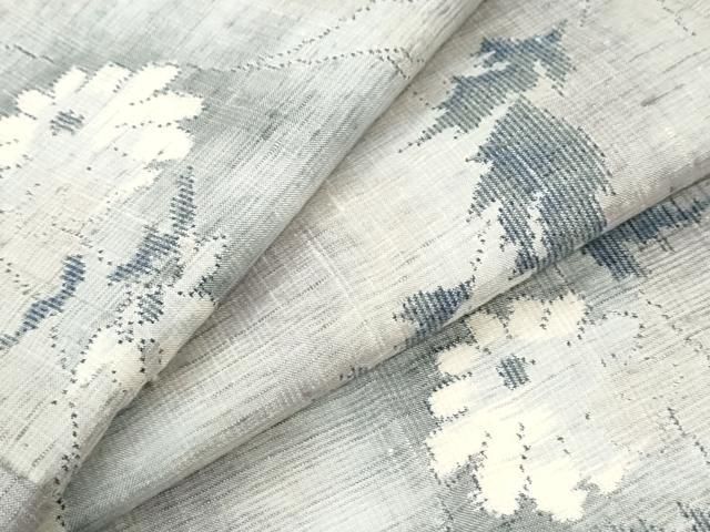 平和屋着物●上質な紬　枝菊文　正絹　逸品　CABI3525yc 14,014円