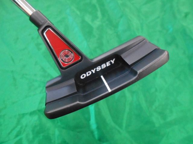 【中古】パター オデッセイ TRI-BEAM DOUBLE WIDE CS◆STROKELAB 70C RED[34]◆◆3[9440] 17,475円