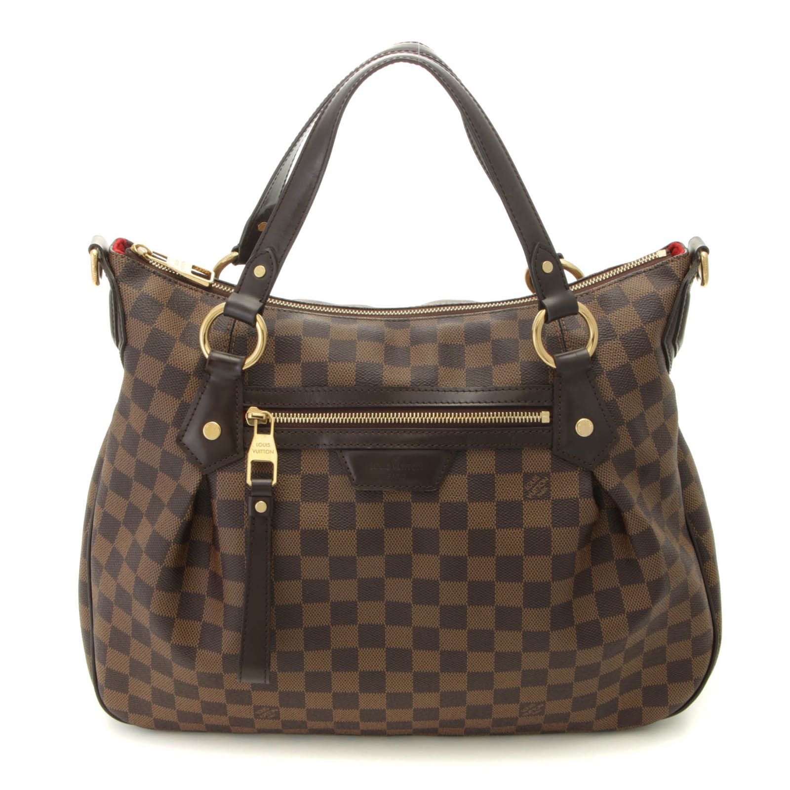 LOUIS VUITTON ルイ・ヴィトン イーヴォラMM ダミエ N41131 ショルダーバッグ ダミエキャンバス ダミエ レディース【中古】433