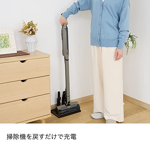 Shark シャーク 掃除機 スティッククリーナー [ CS100J] EVOPOWER SYSTEM STD コードレス掃除機 コードレススティック 充電式 (サンド, ブラシセット)mt 774be582