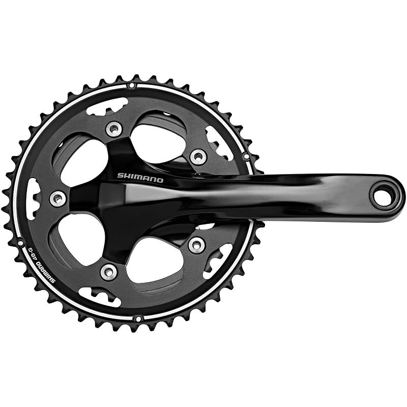 シマノ シクロクロス用 FC-CX50 ダブル/2ピースクランク構造 クランクセット ブラック/175mm46X36T EFCCX50EX66L 20,884円