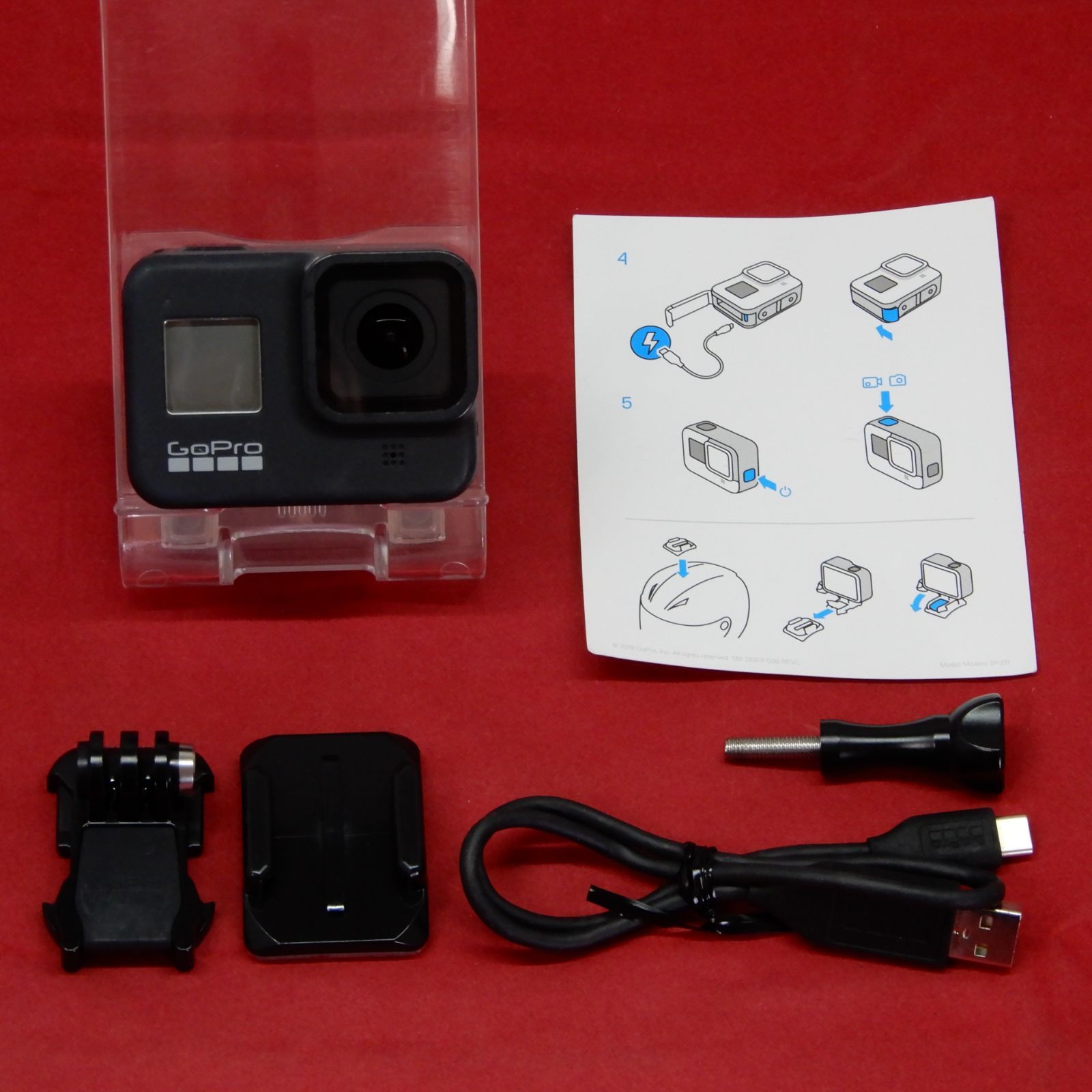 GoPro HERO8 BLACK CHDHX-801-FW ブラック バッテリー欠品