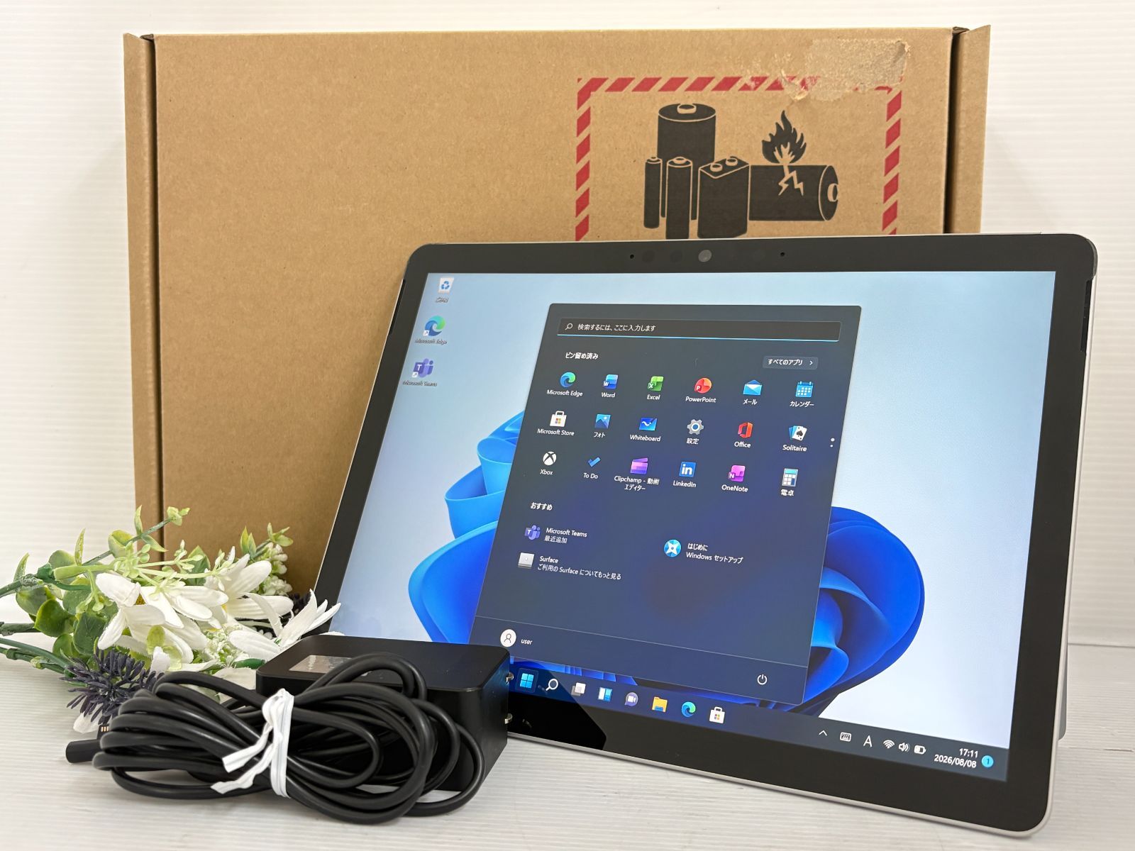 バッテリー良好】Surface Go 3 Core i3 8GB 128GB LTE - メルカリ