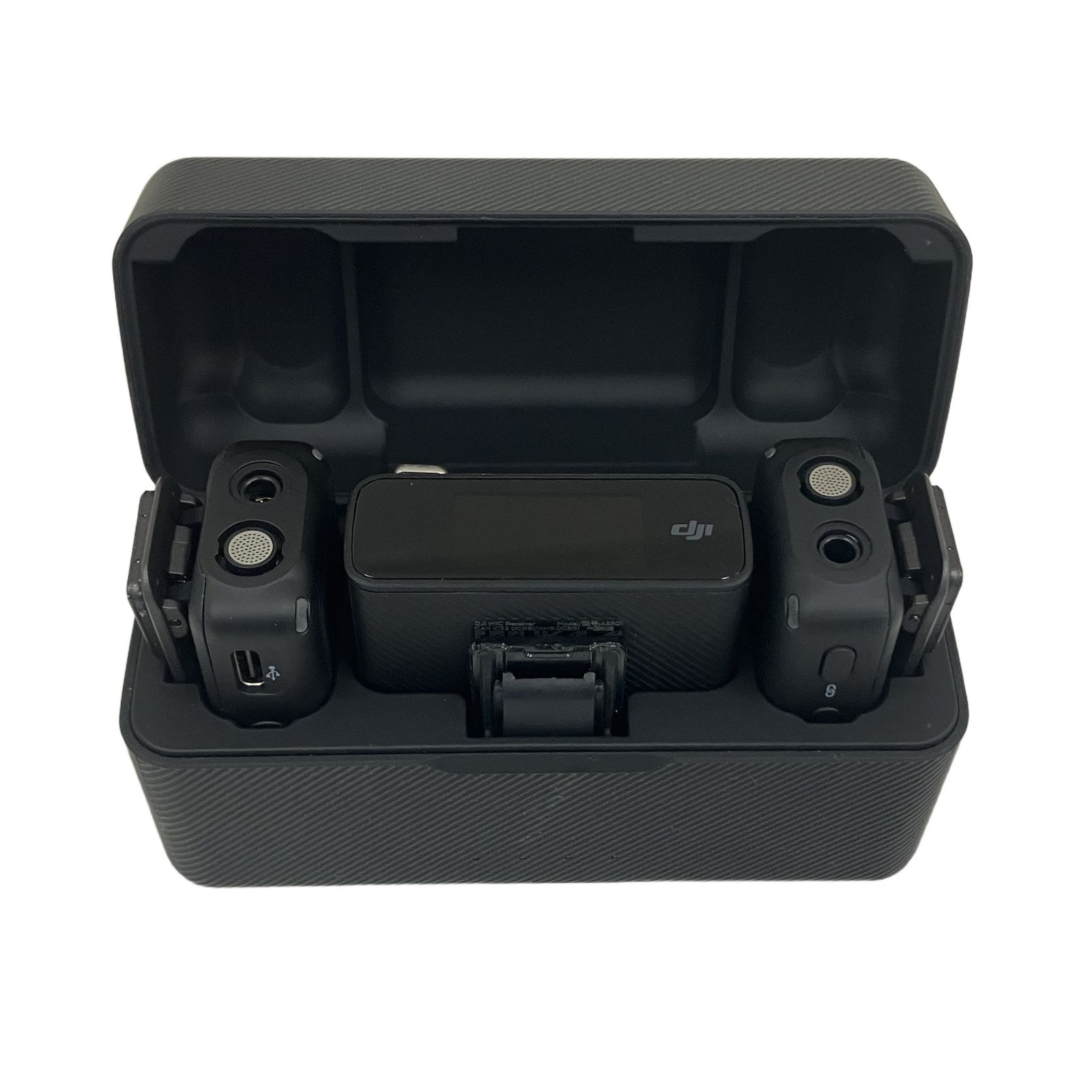 DJI Mic MICFCC AST01 デュアルチャンネル ワイヤレス マイク システム 音響機材 中古 O11536854
