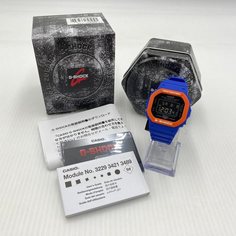 【中古品】 CASIO カシオ 5600 SERIES SPORTY COLOR DIGITAL G-SHOCK DW-5610SC-2DR 5600シリーズ スポーティカラー デジタル ジーショック 腕時計 【196-260808-yo-03-tei】