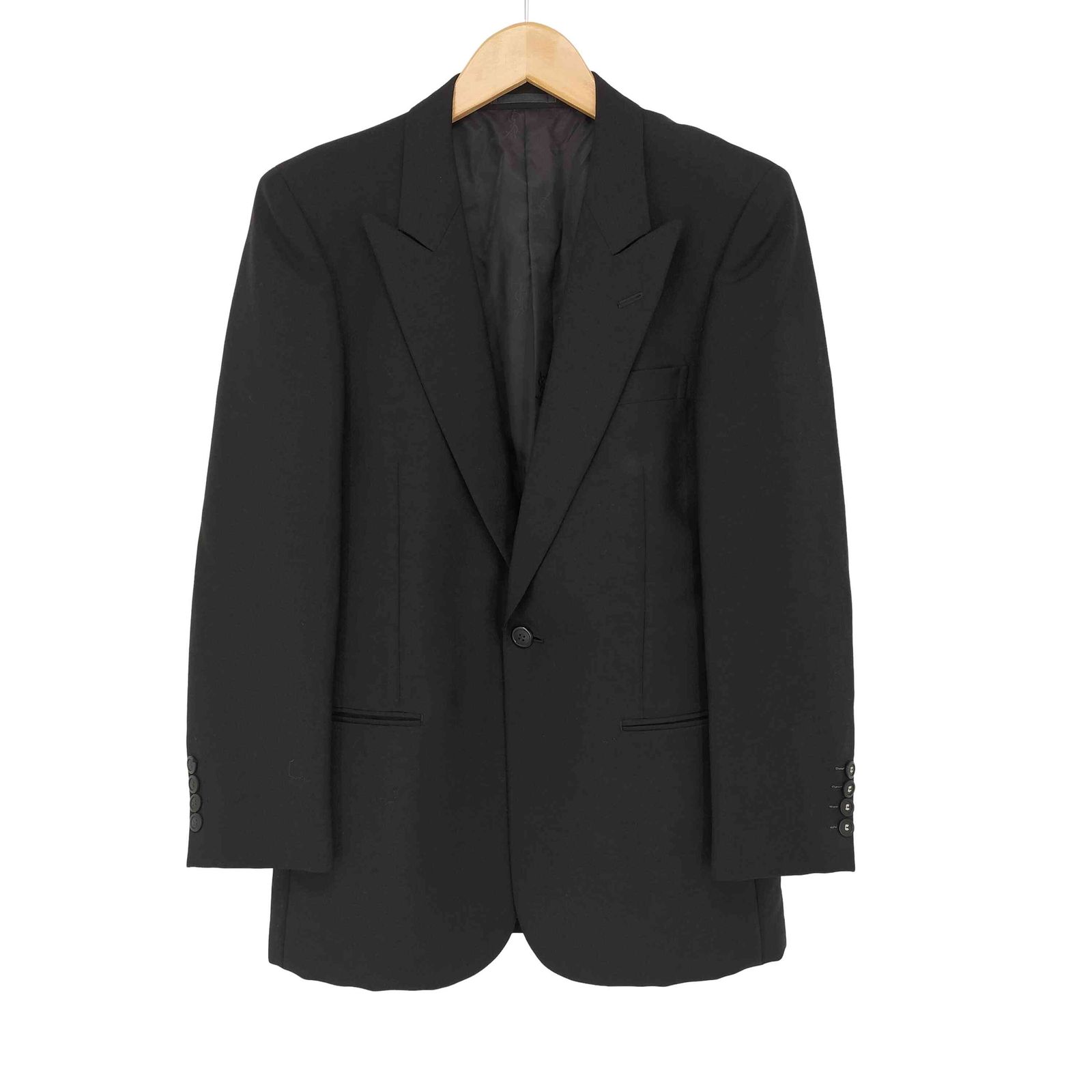 イヴサンローラン Yves Saint Laurent diffusion hommes PARIS ウール テーラードジャケット メンズ C90-W76-T165