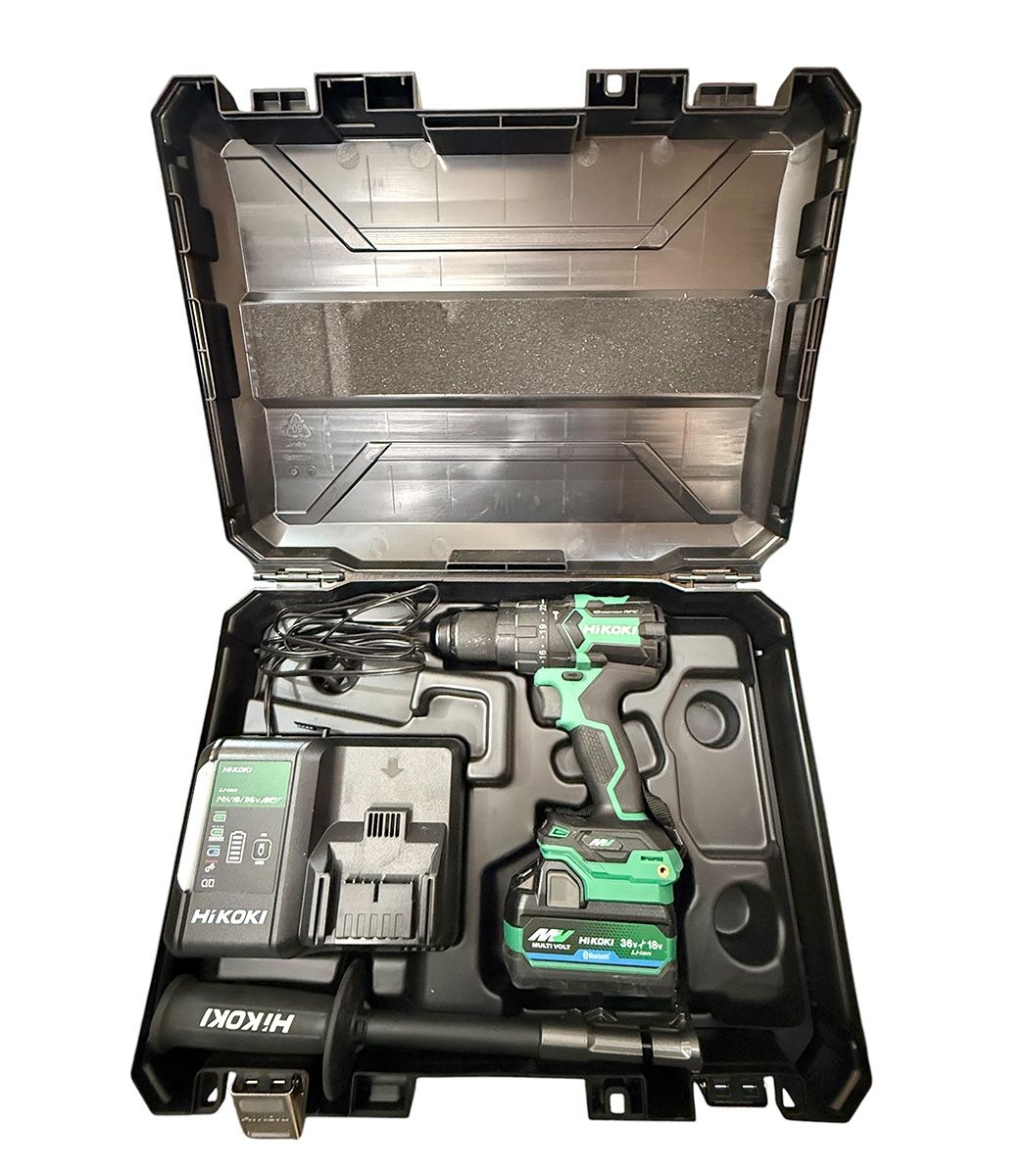 HiKOKI ハイコーキ 36V　コードレス用　13mm振動ドライバドリル　充電器・充電池1個・ケース付 DV36DC(XPSZ) グリーン 27,300円