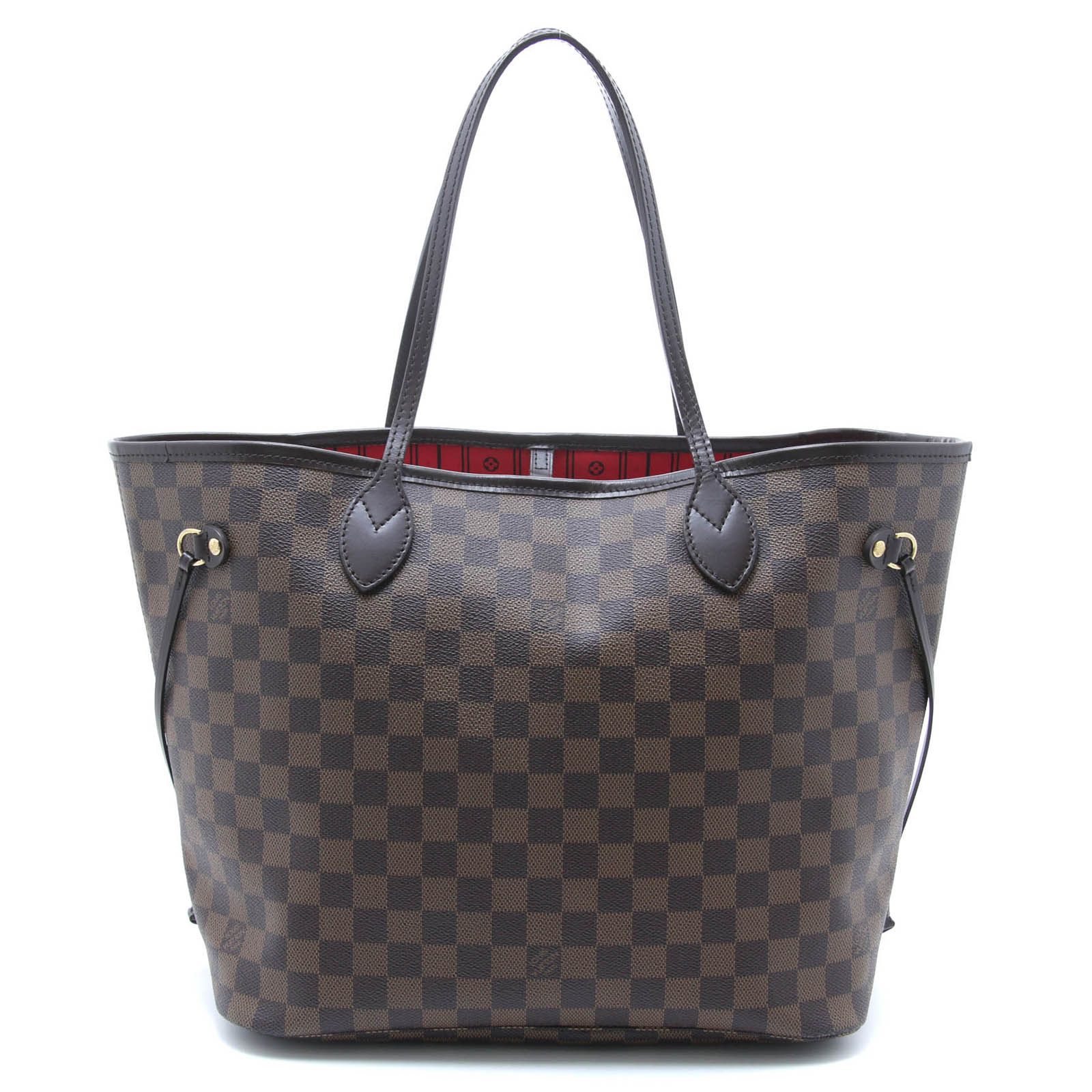 LOUIS VUITTON ルイ・ヴィトン ネヴァーフルMM ダミエ N51105 トートバッグ PVC ブラウン レディース【中古】436 106,722円