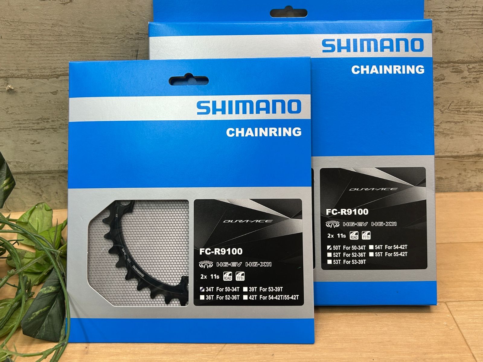 SHIMANO DURA-ACE チェーンリング 50/34T 9100 11s シマノデュラエース