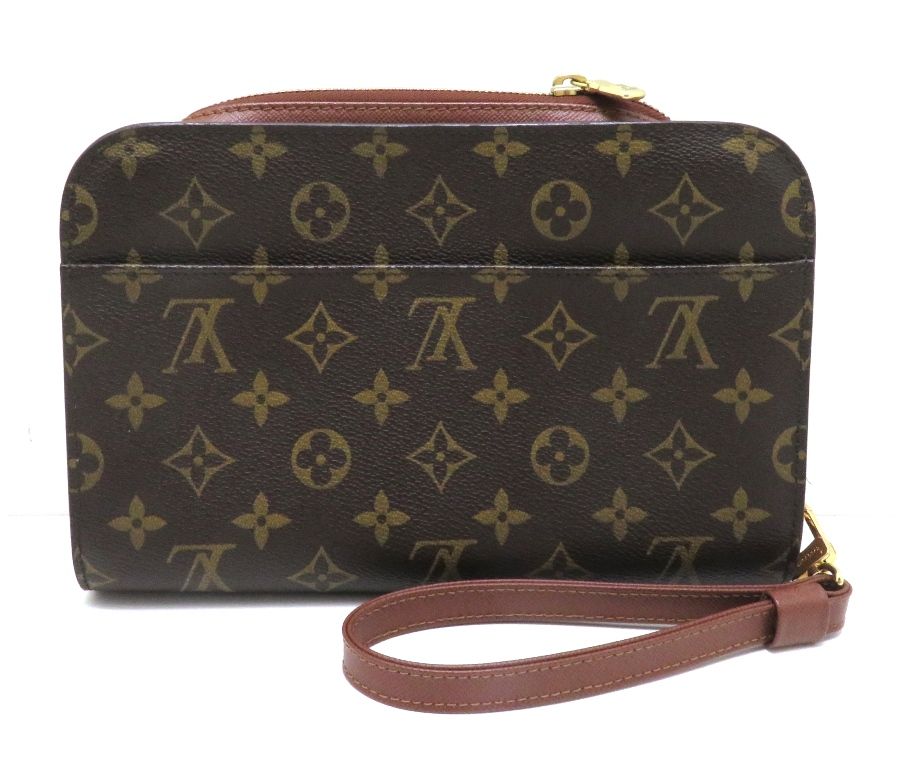 LOUIS VUITTON ルイ・ヴィトン オルセー モノグラム【205】 M51790 クラッチバッグ モノグラムキャンバス ブラウン メンズ【中古】