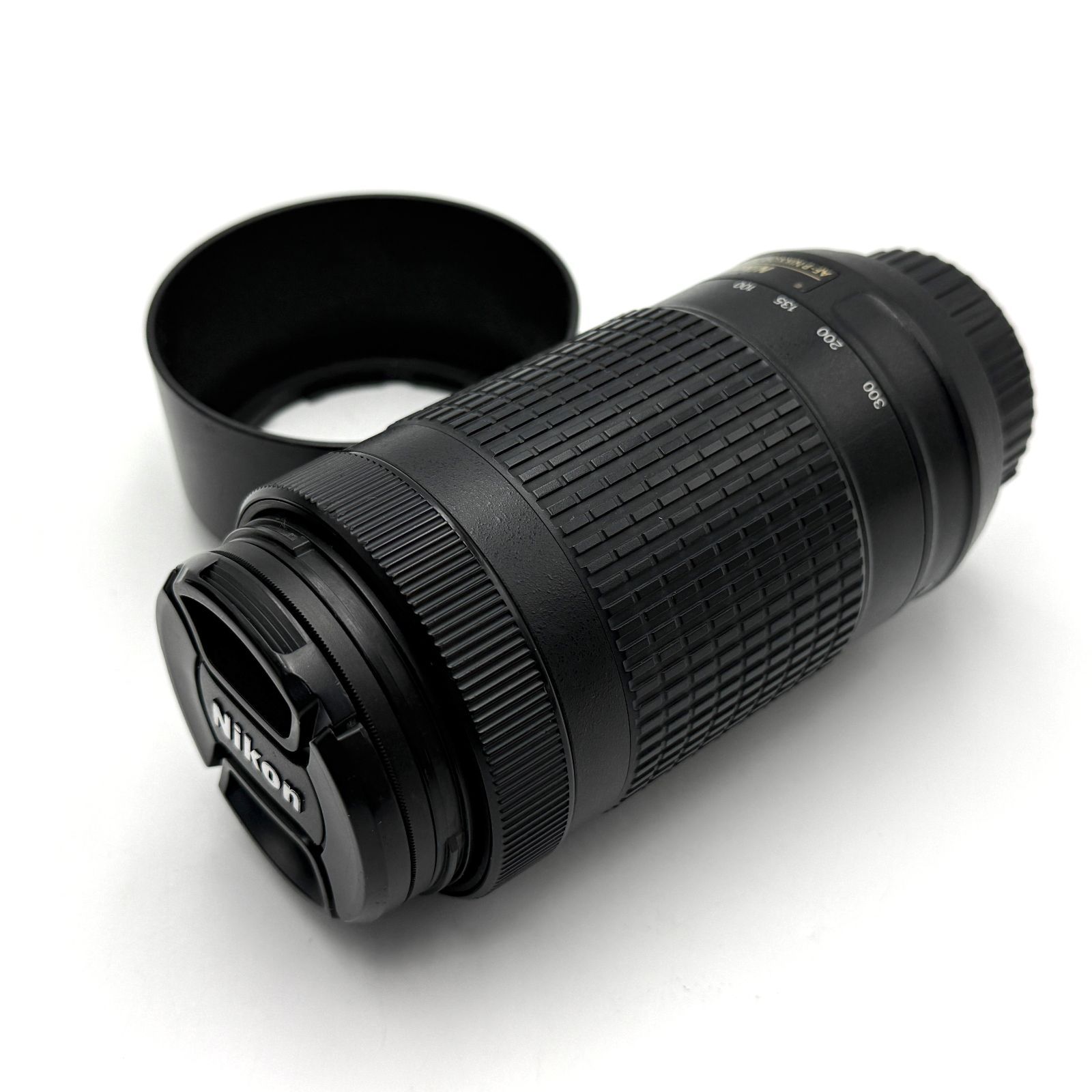 Nikon ニコン AF-P NIKKOR 70-300mm 1:4.5-6.3 G ED DX VR nikkor ニッコール 一眼レフ用カメラレンズ 【中古】