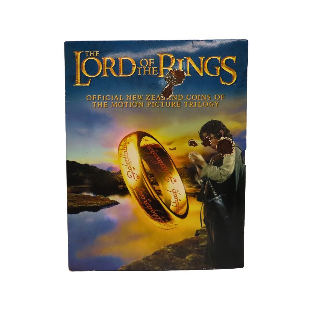 [중고] 반지의 제왕 무비 트릴로지 공식 주화 세트 18 디스크 컬렉션 한정 메달 기념 상품 LOTR 럭셔리 A2603387 [무료 선물 포장 가능]