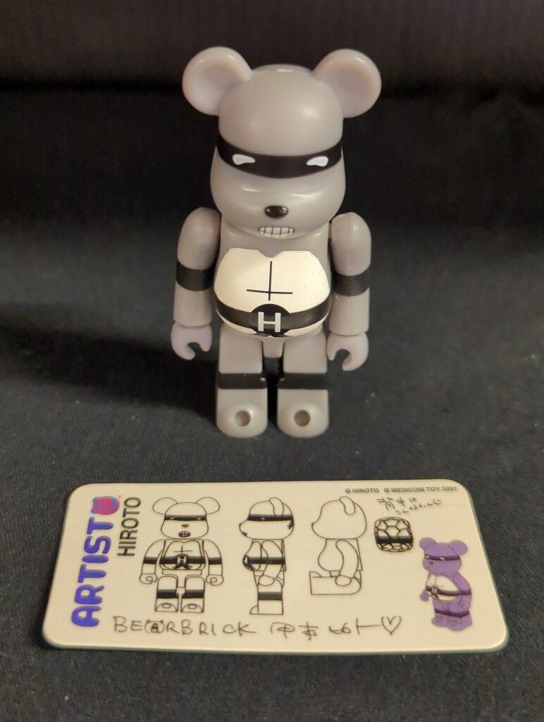 MEDICOMTOY BE@RBRICK ARTIST裏 亀忍者(甲本ヒロト) 100% シリーズ1