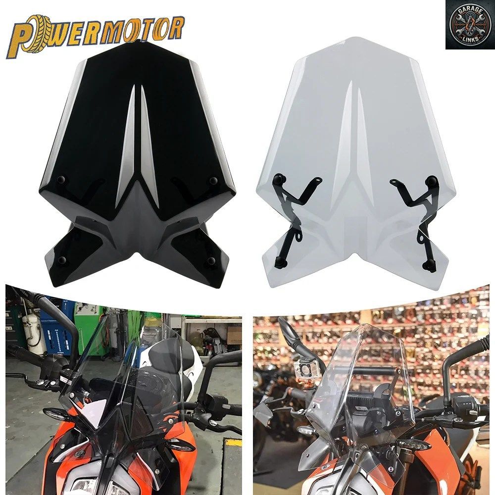 ？オートバイ用ウインドシールド ウインドディフレクター ウインドスクリーンディフレクター KTM DUKE 125 250 390 DUKE 2017 2023 改造