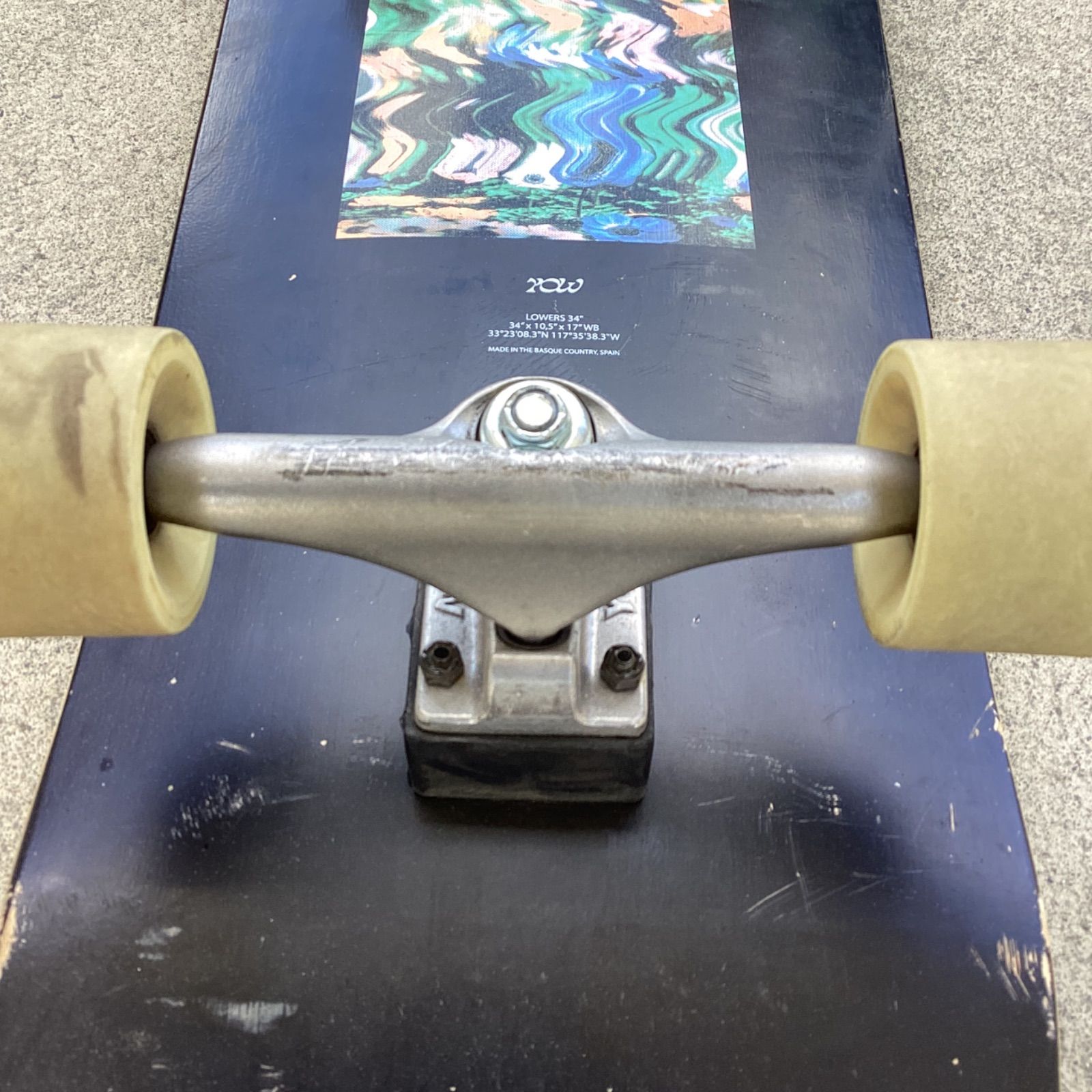 USED] YOW ヤウ ロング スケートボード コンプリート 34.0inch LOWERS