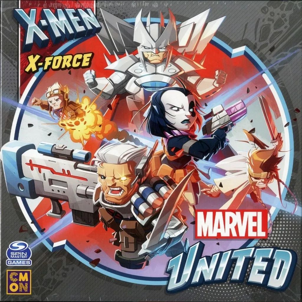 【中古】ボードゲーム マーベルユナイテッド X-MEN Xフォース 英語版 (Marvel United： X-MEN X-force)