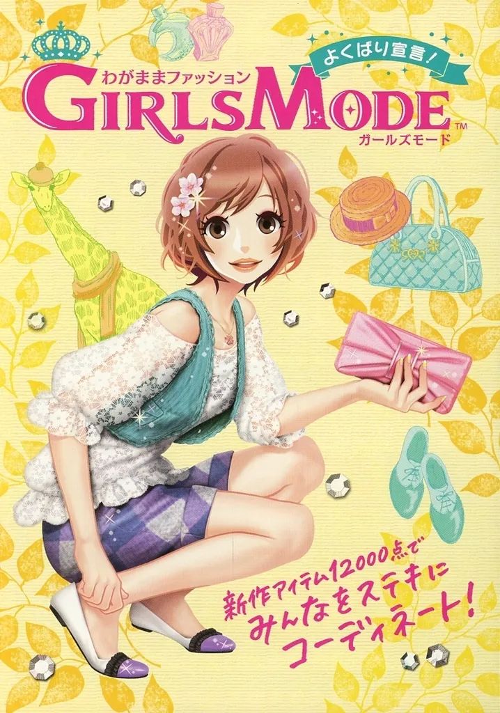 [Used] Sales Promotion Booklet) 3DS Selfish Fashion Girls Mode Very Well Declared! (You can enjoy this software on Nintendo 3DS LL/ Nintendo 3DS.)