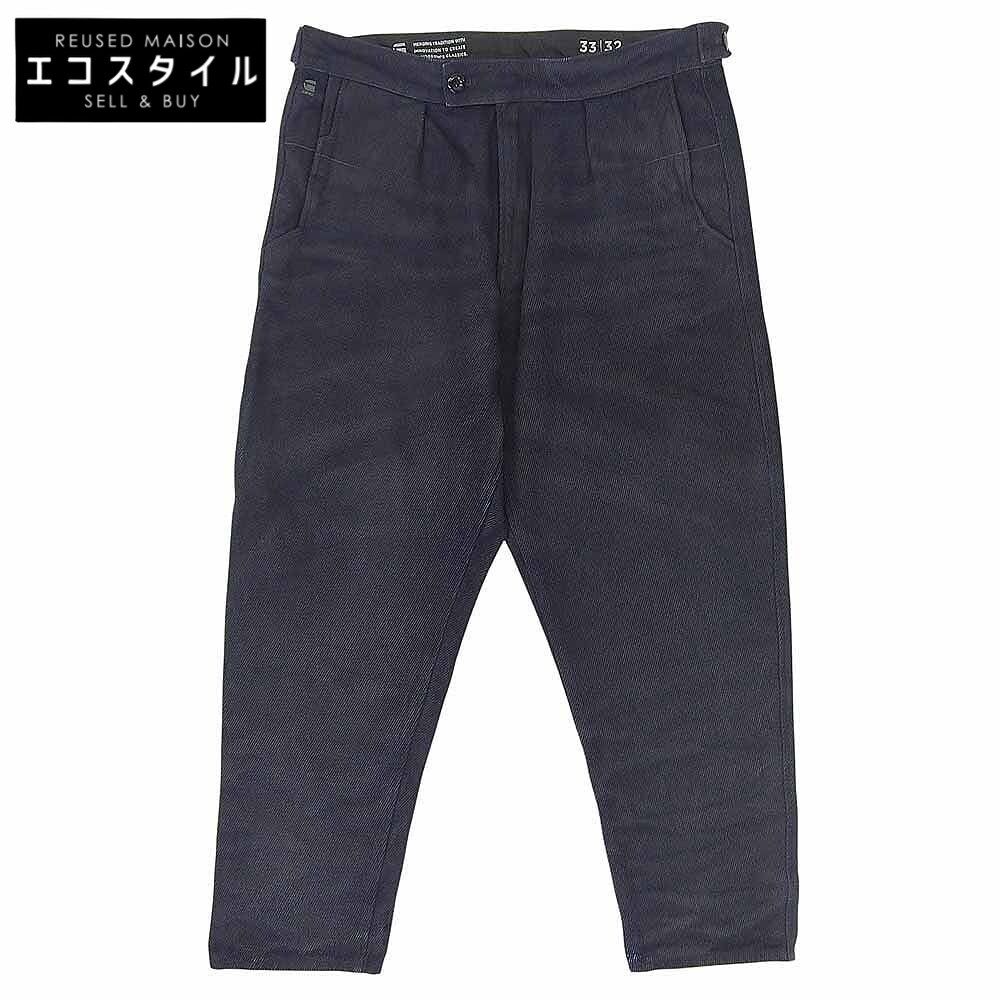 G-STAR RAW　ジースターロゥ　新品同様 WORKER CHINO RELAXED チノパンツ ボトムス メンズ ネイビー 33/32　33/32