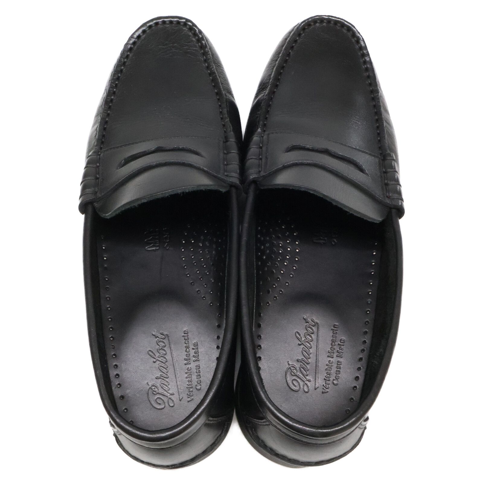 Paraboot　パラブーツ　【美品】CORAUX/MARINE コロー モカシンコインローファー　7