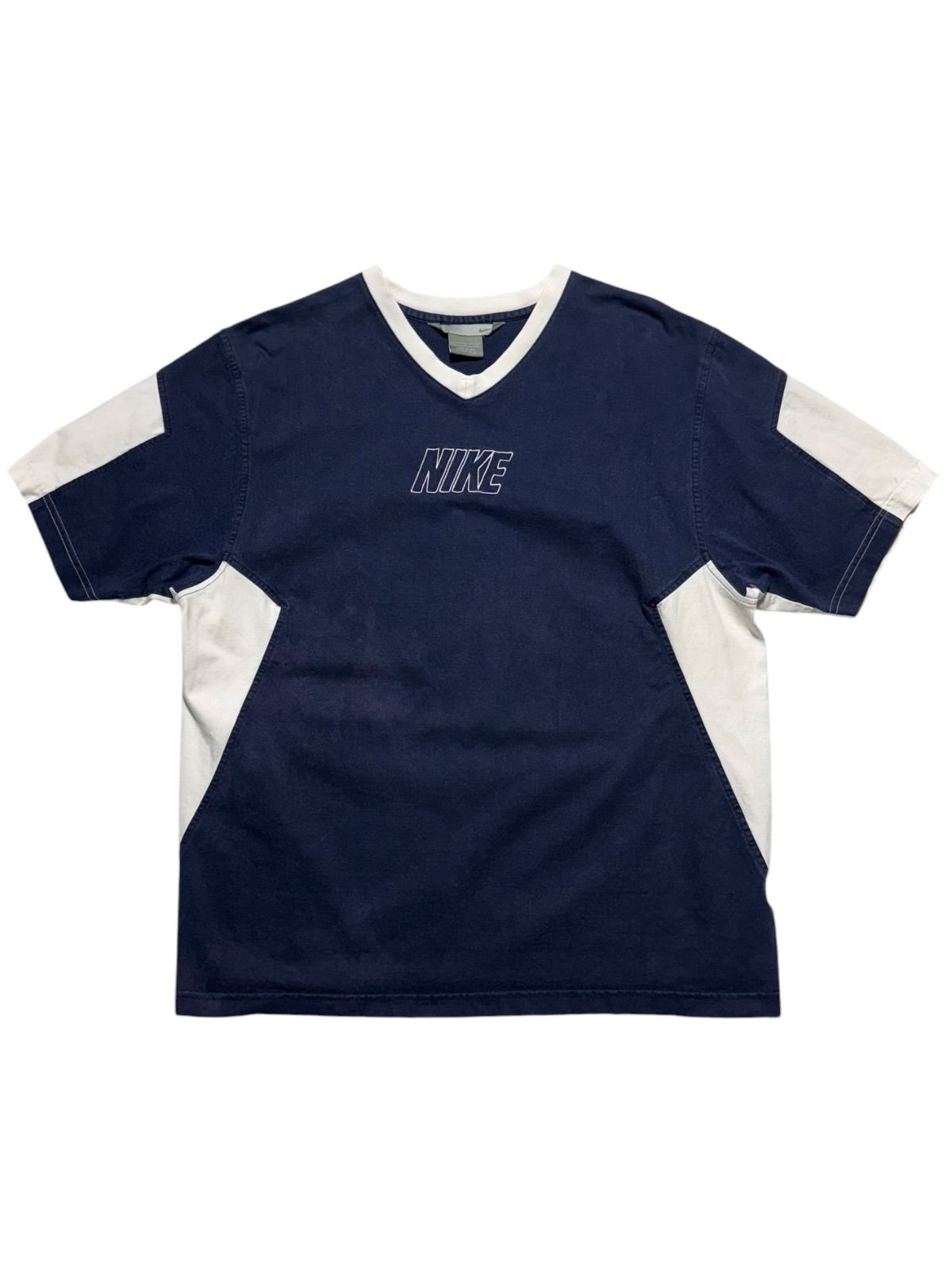 2000s NIKE V-neck S/S Tee